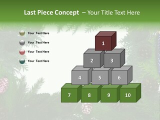 Framing Needle Winter PowerPoint Template