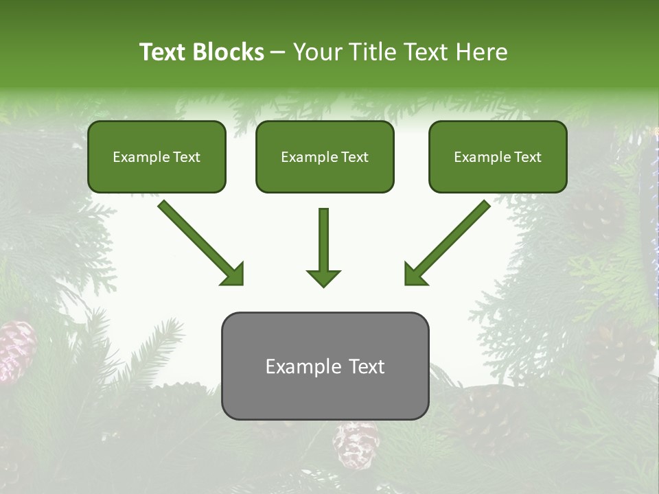 Framing Needle Winter PowerPoint Template