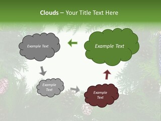 Framing Needle Winter PowerPoint Template