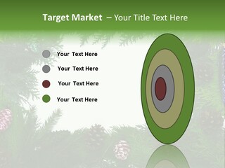 Framing Needle Winter PowerPoint Template