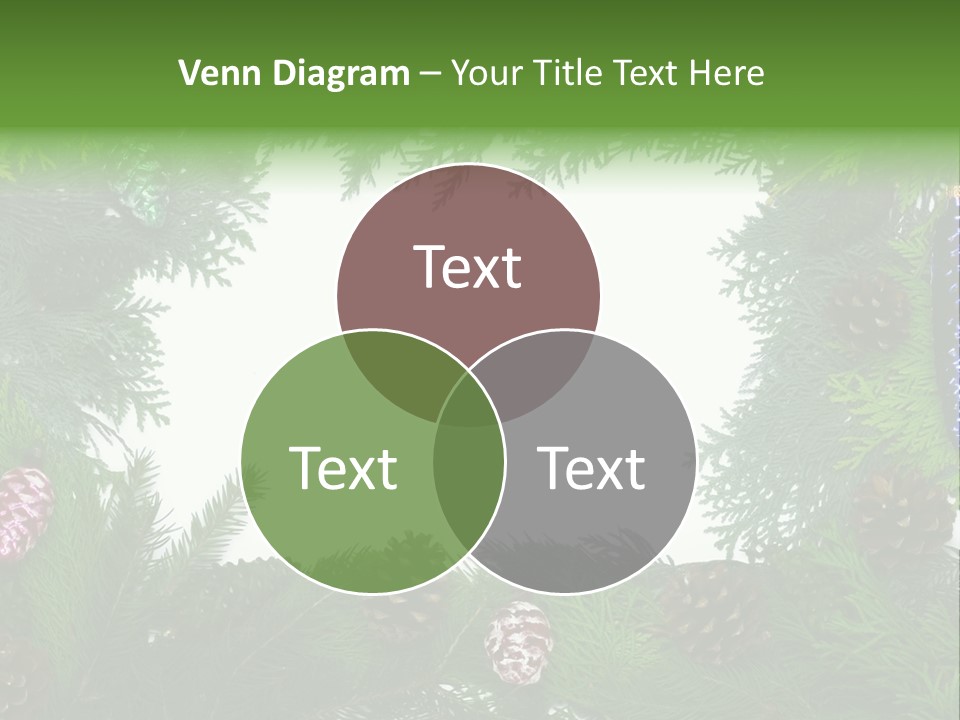 Framing Needle Winter PowerPoint Template