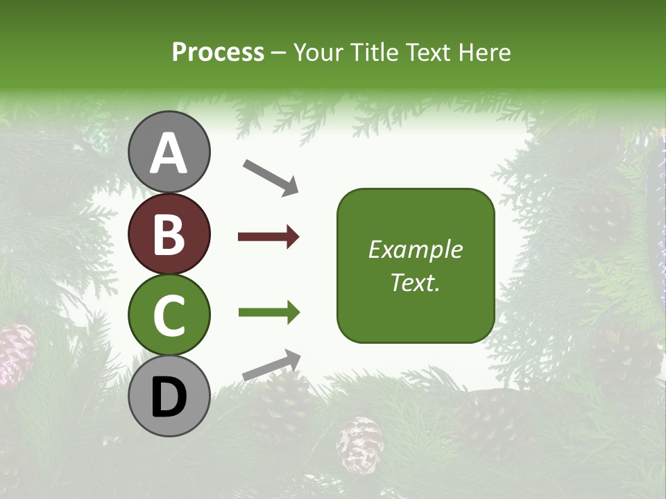 Framing Needle Winter PowerPoint Template