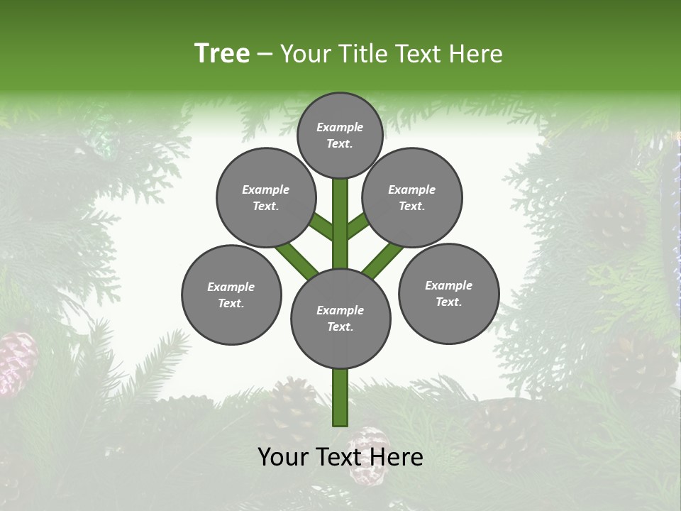 Framing Needle Winter PowerPoint Template