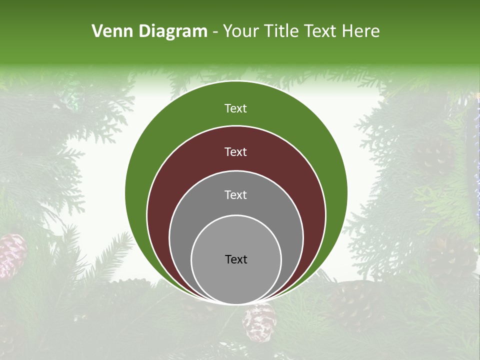 Framing Needle Winter PowerPoint Template