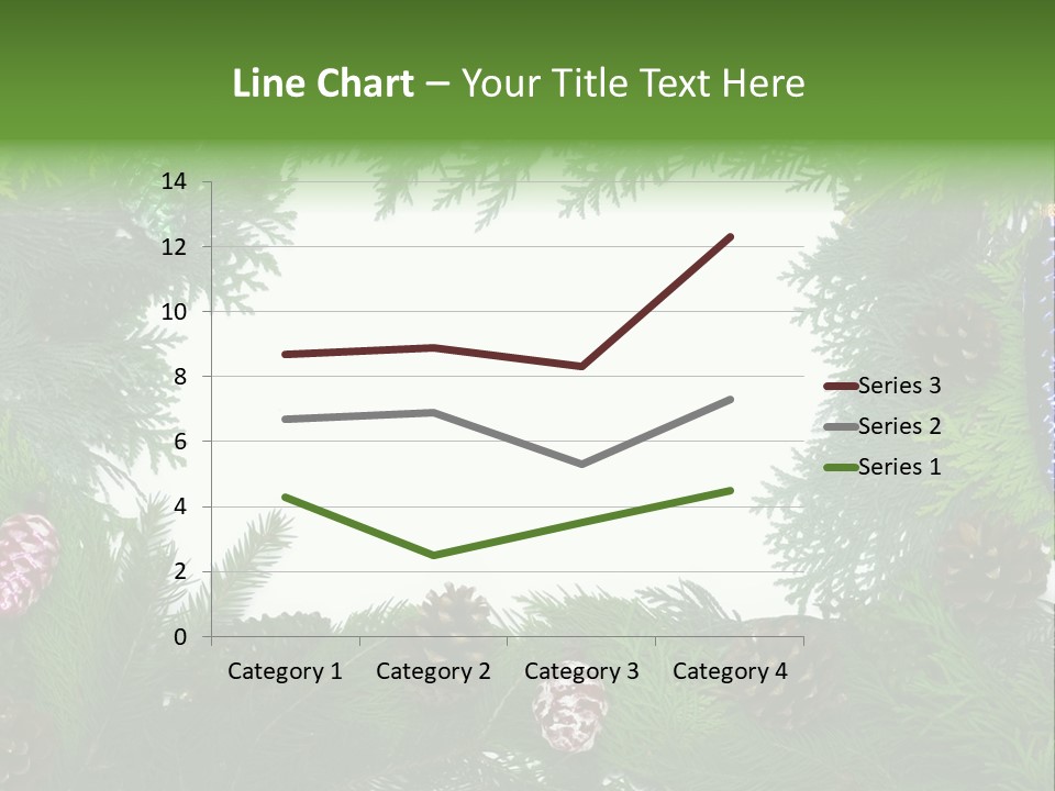 Framing Needle Winter PowerPoint Template