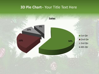 Framing Needle Winter PowerPoint Template