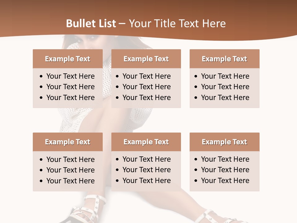 Sitting Babydoll Holding PowerPoint Template