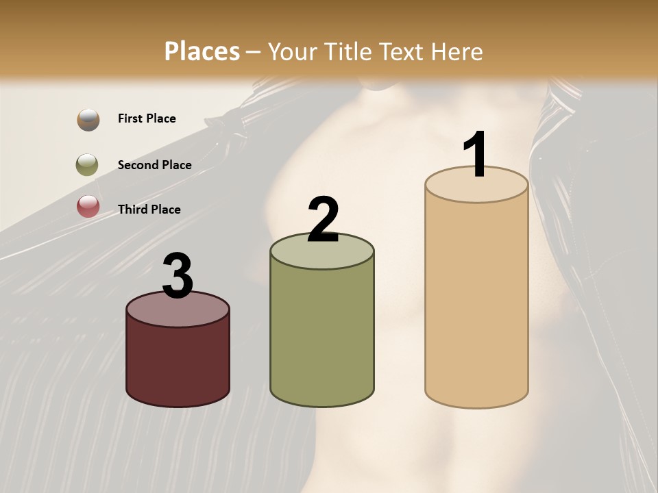 Shot Clothing Lifestyles PowerPoint Template