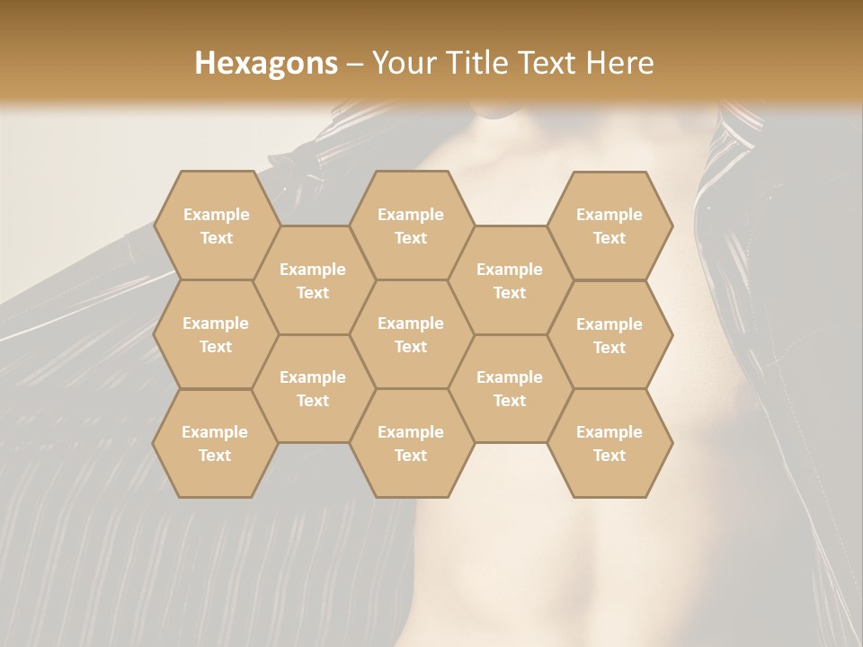 Shot Clothing Lifestyles PowerPoint Template