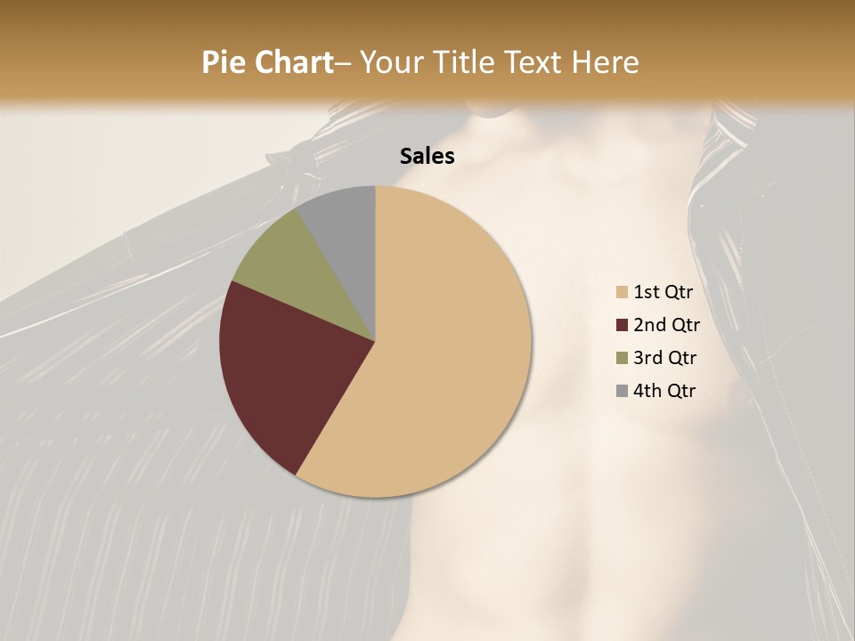 Shot Clothing Lifestyles PowerPoint Template