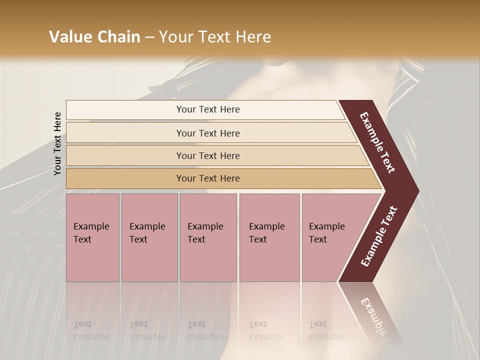 Shot Clothing Lifestyles PowerPoint Template