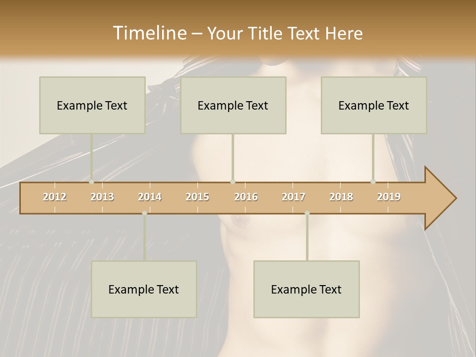 Shot Clothing Lifestyles PowerPoint Template