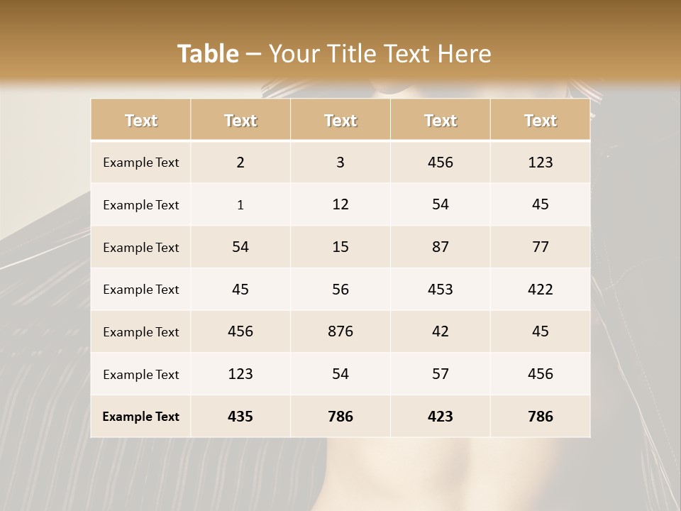 Shot Clothing Lifestyles PowerPoint Template