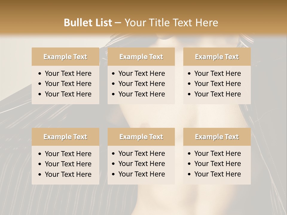Shot Clothing Lifestyles PowerPoint Template