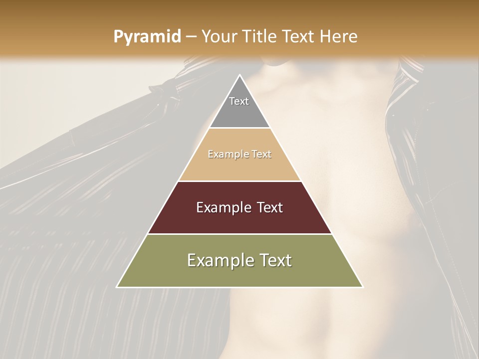 Shot Clothing Lifestyles PowerPoint Template