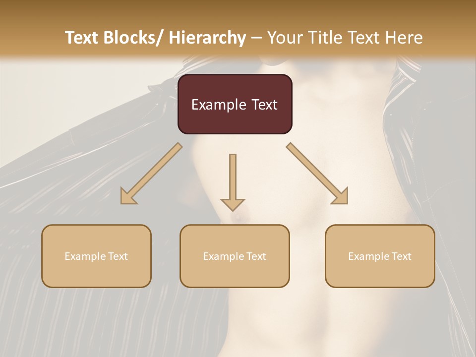 Shot Clothing Lifestyles PowerPoint Template