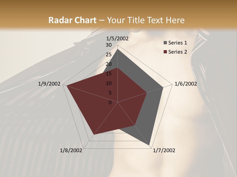 Shot Clothing Lifestyles PowerPoint Template