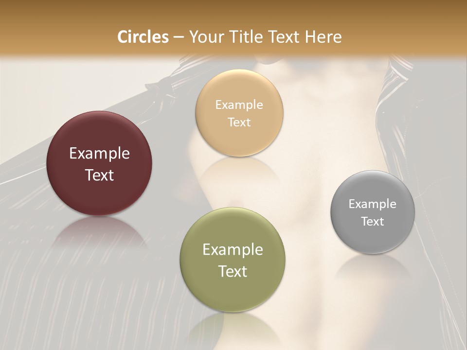 Shot Clothing Lifestyles PowerPoint Template