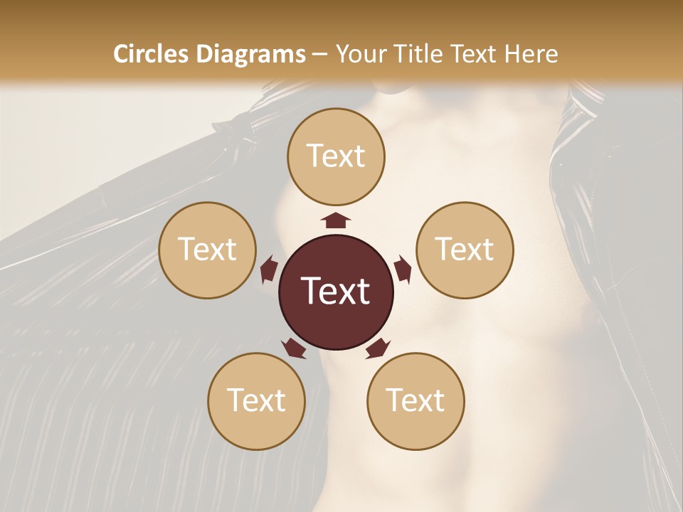 Shot Clothing Lifestyles PowerPoint Template