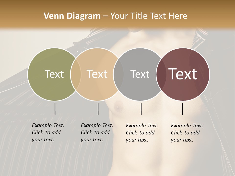 Shot Clothing Lifestyles PowerPoint Template