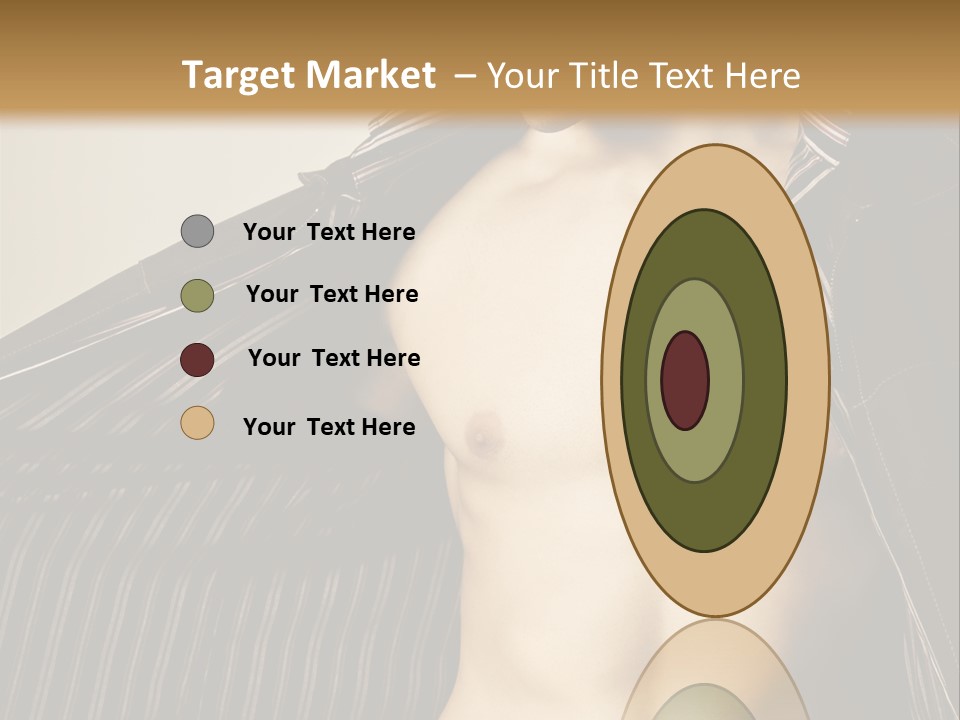 Shot Clothing Lifestyles PowerPoint Template