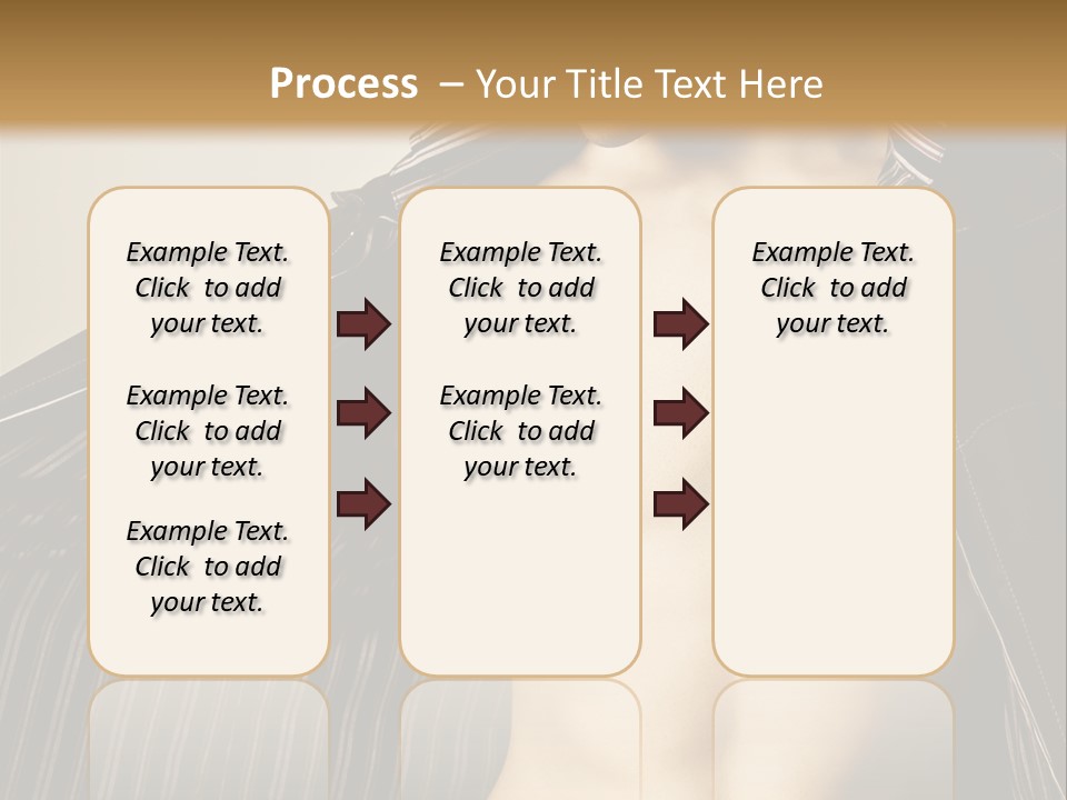 Shot Clothing Lifestyles PowerPoint Template