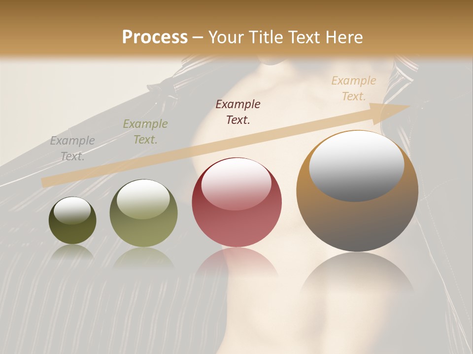 Shot Clothing Lifestyles PowerPoint Template