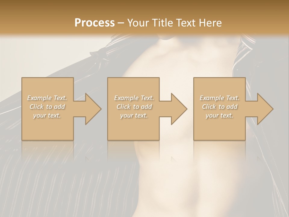 Shot Clothing Lifestyles PowerPoint Template