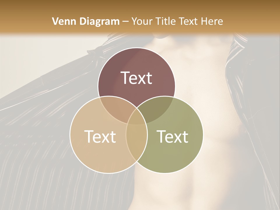 Shot Clothing Lifestyles PowerPoint Template