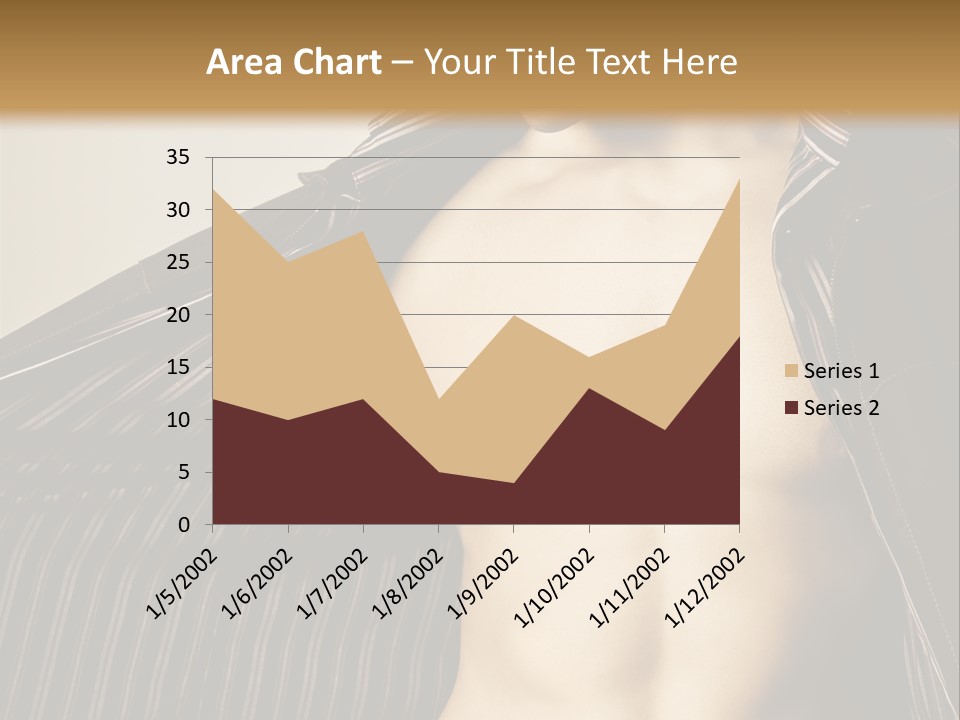 Shot Clothing Lifestyles PowerPoint Template