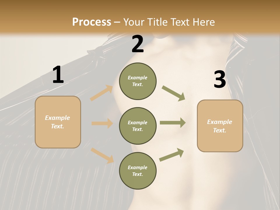 Shot Clothing Lifestyles PowerPoint Template