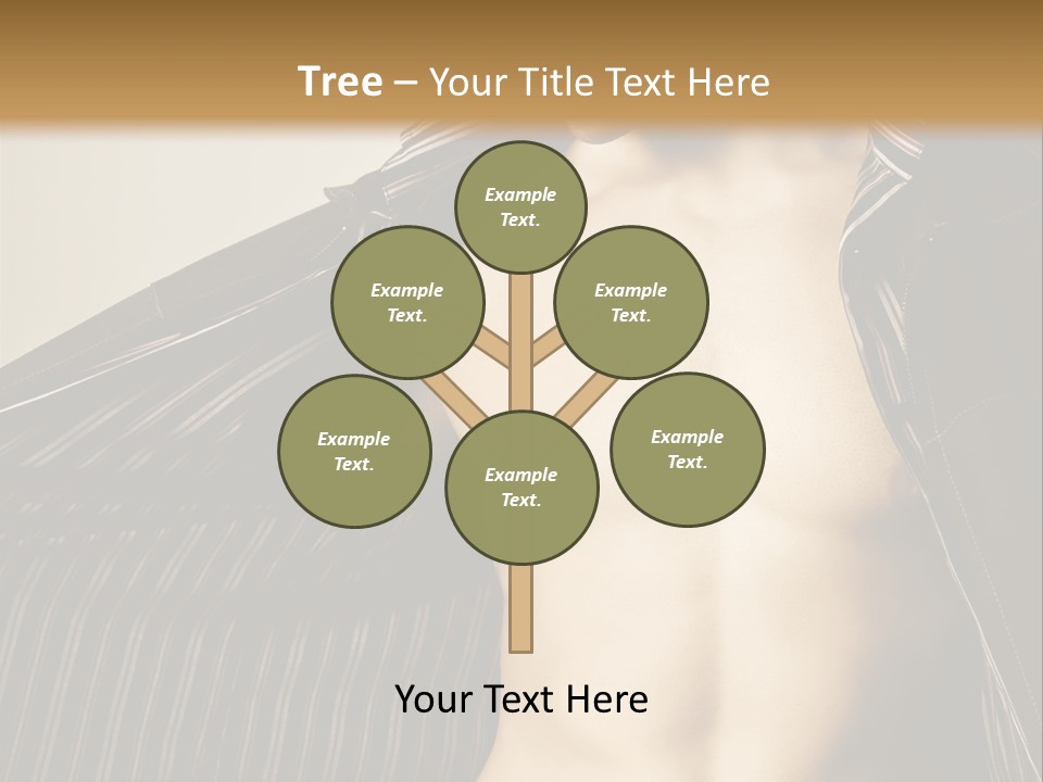 Shot Clothing Lifestyles PowerPoint Template