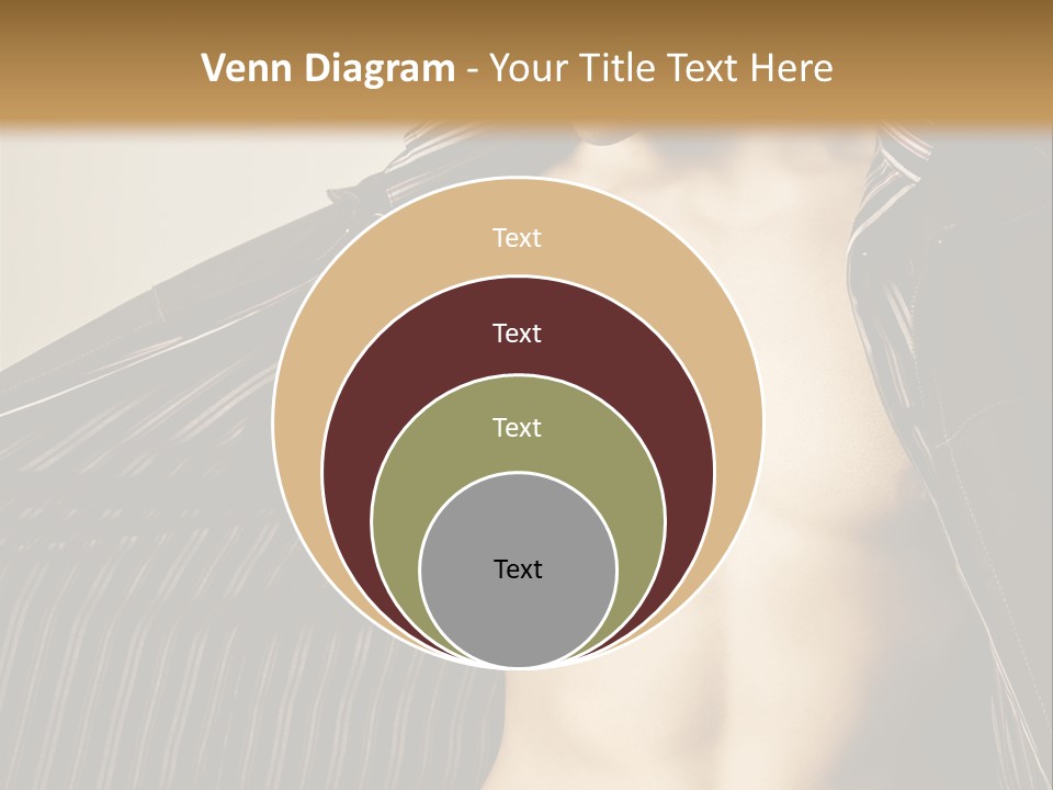 Shot Clothing Lifestyles PowerPoint Template