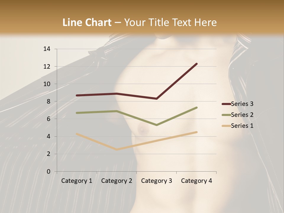Shot Clothing Lifestyles PowerPoint Template