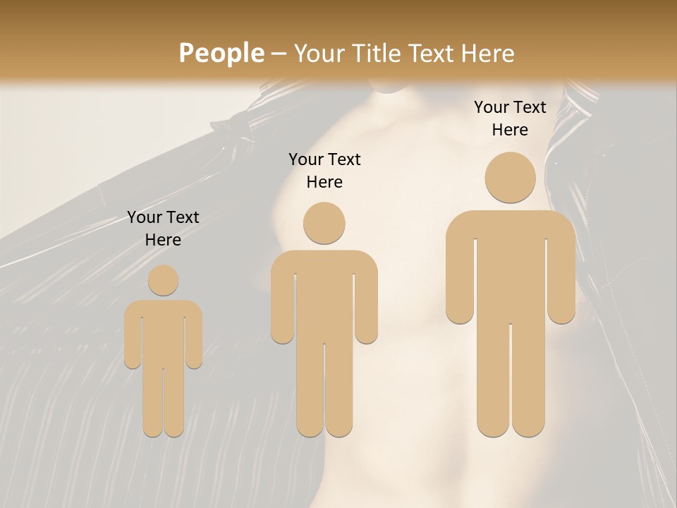 Shot Clothing Lifestyles PowerPoint Template