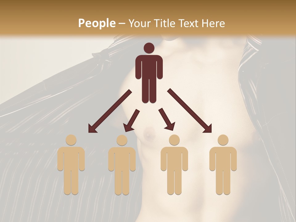 Shot Clothing Lifestyles PowerPoint Template