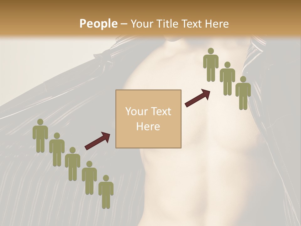 Shot Clothing Lifestyles PowerPoint Template