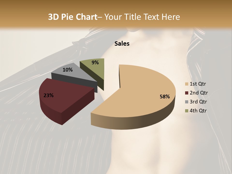 Shot Clothing Lifestyles PowerPoint Template