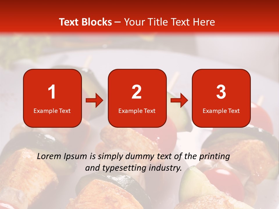 Stick Fervent Delicious PowerPoint Template