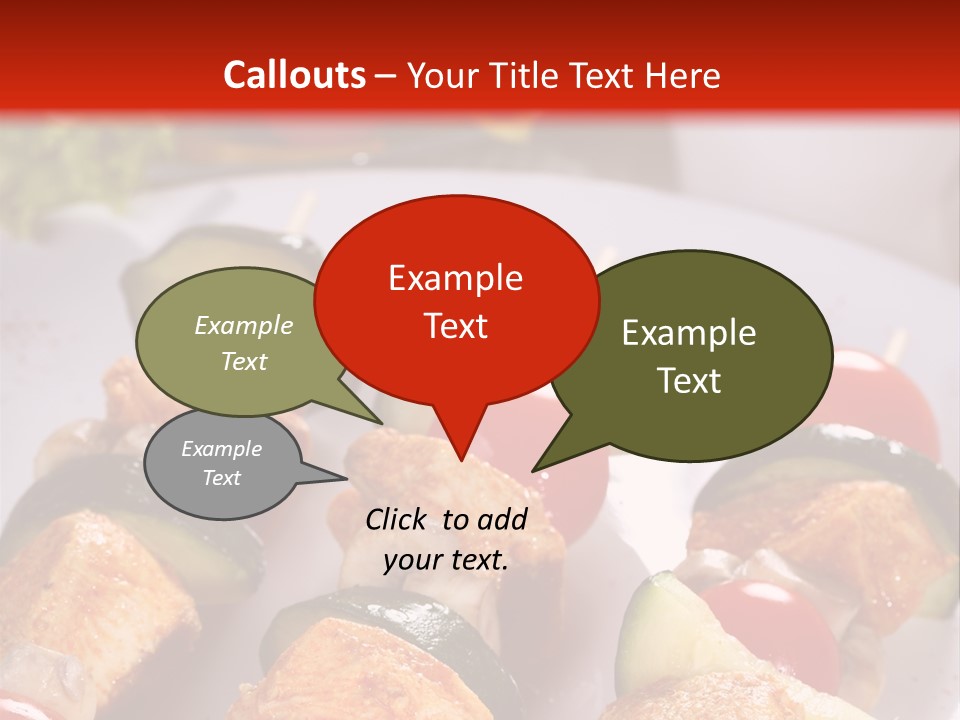 Stick Fervent Delicious PowerPoint Template