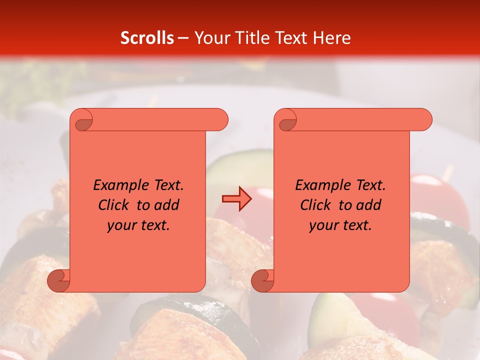 Stick Fervent Delicious PowerPoint Template