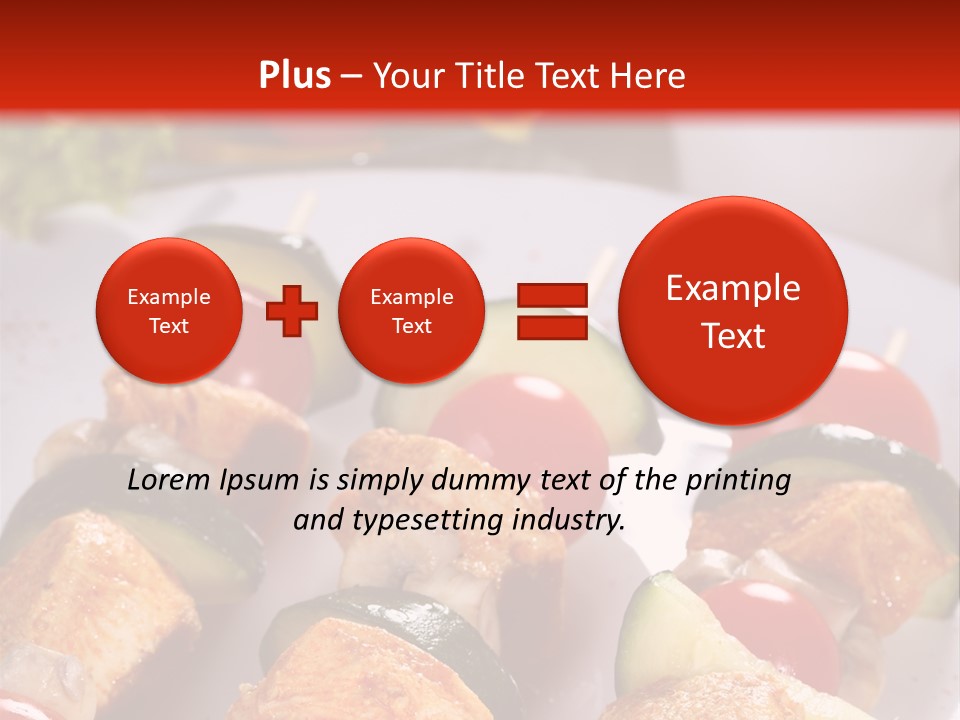 Stick Fervent Delicious PowerPoint Template