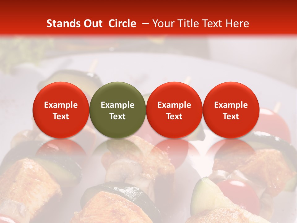 Stick Fervent Delicious PowerPoint Template