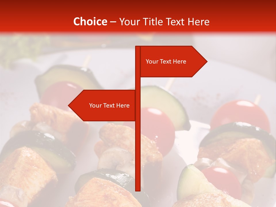 Stick Fervent Delicious PowerPoint Template