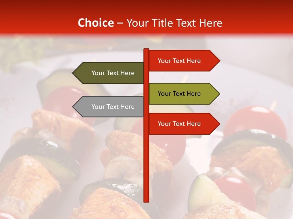 Stick Fervent Delicious PowerPoint Template