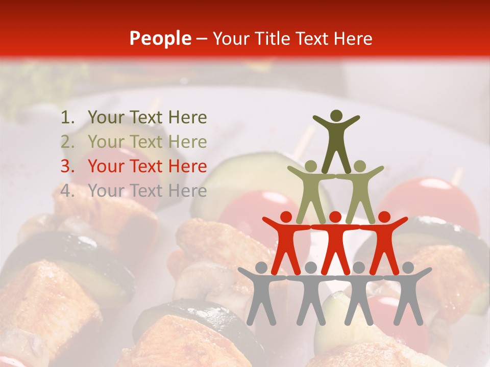 Stick Fervent Delicious PowerPoint Template