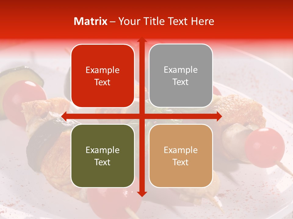 Fervent Greek Kebob PowerPoint Template