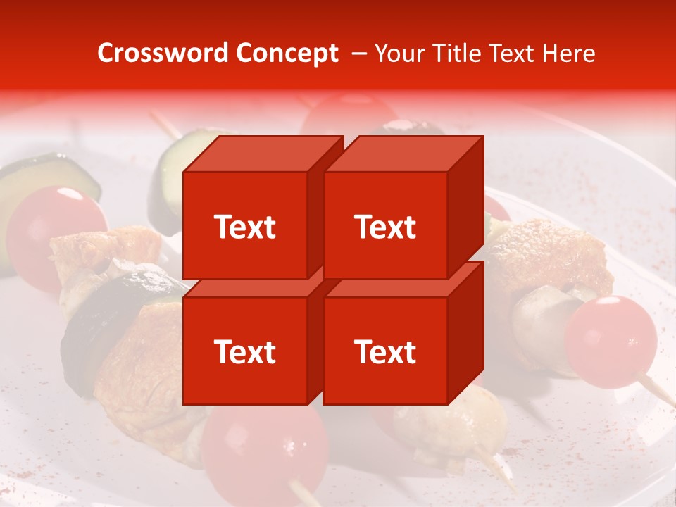 Fervent Greek Kebob PowerPoint Template