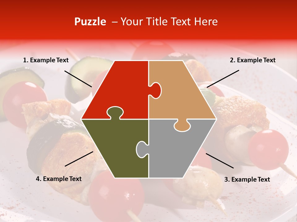 Fervent Greek Kebob PowerPoint Template