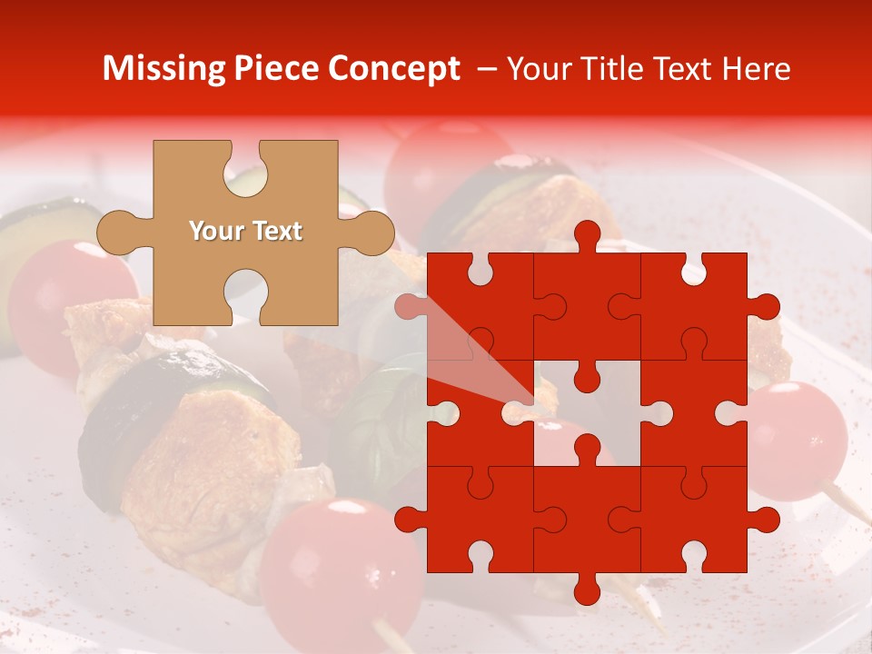 Fervent Greek Kebob PowerPoint Template